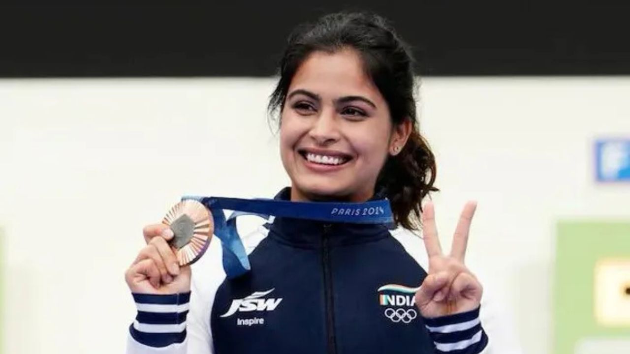 Manu Bhaker: Manu Bhaker created Olympic history, her passion for shooting helped her win two medals